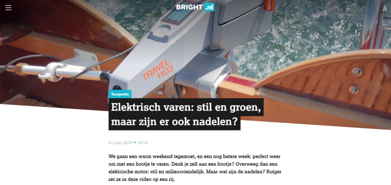 Video Torqeedo Electric Days door Bright