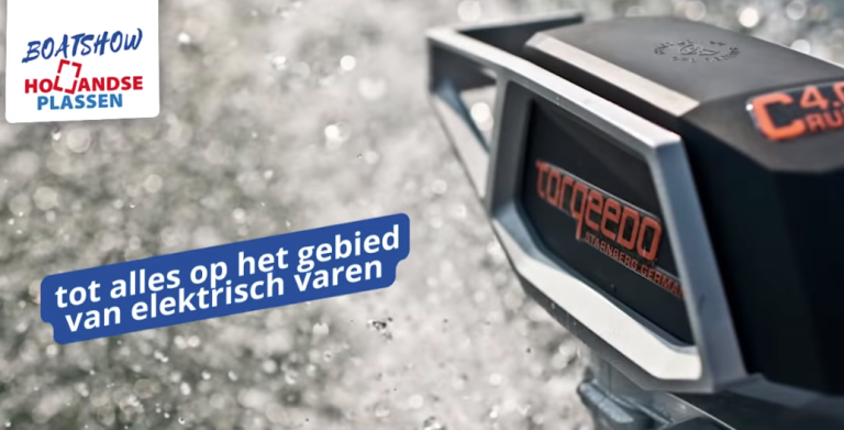 Elektrisch varen op Boatshow Hollandse Plassen