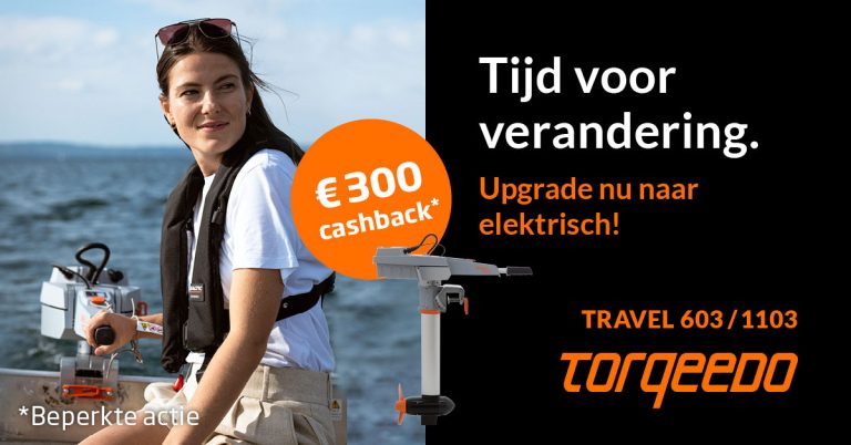 Tijd om te veranderen met Torqeedo Travel! – Scherpe Cashback actie
