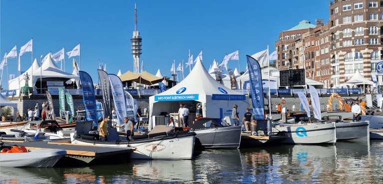 De Stille Boot: elektrisch varen hotspot op de Hiswa te Water 2024