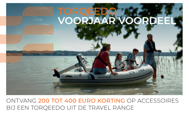 Torqeedo Travel Voorjaar Voordeel