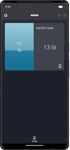Simarine tank radar app